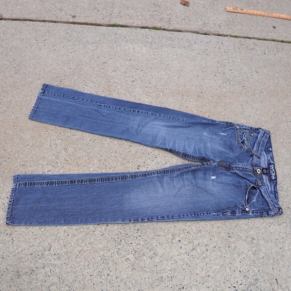 Vintage Y2K Enyce Low Rise Baggy Jeans Size 34 Light Wash Relaxed Fit - Picture 7 of 16